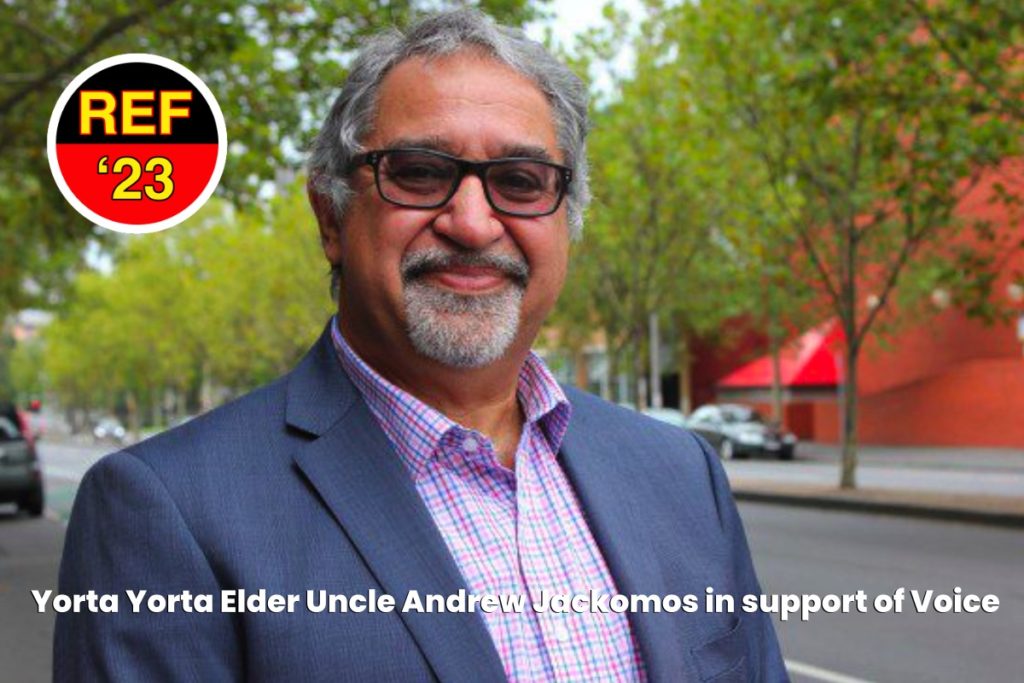 Ref 23 Andrew Jackomos - Web Yorta Yorta Elder Uncle Andrew Jackomos