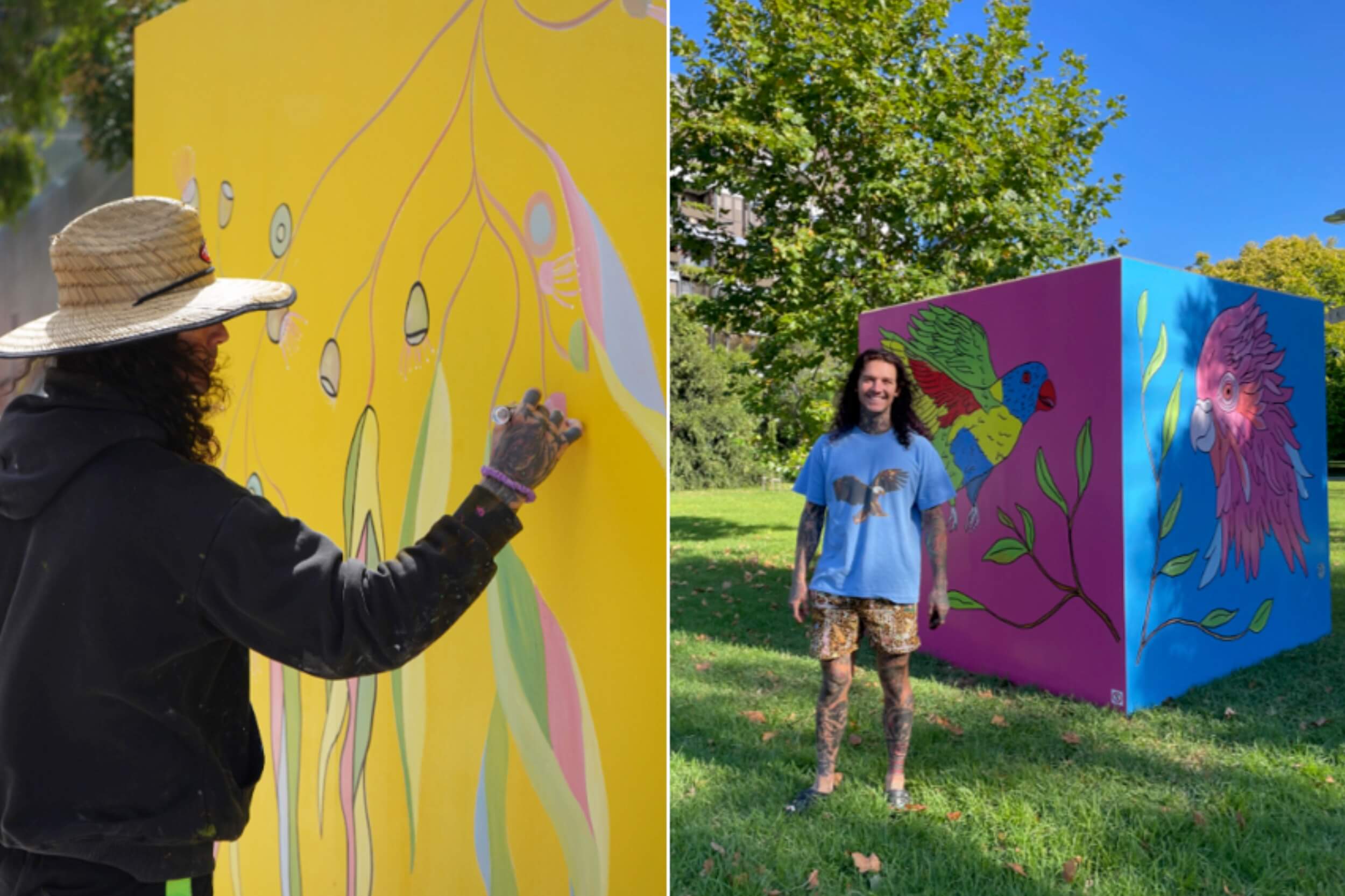 “Wings of Wonder” Indigenous art installation: A call to action for conservation of Australia’s vibrant native species